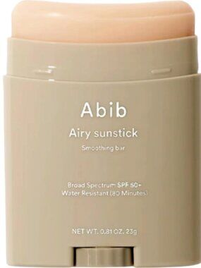NEW Abib Airy Sunstick & Smoothing Bar with Keychain